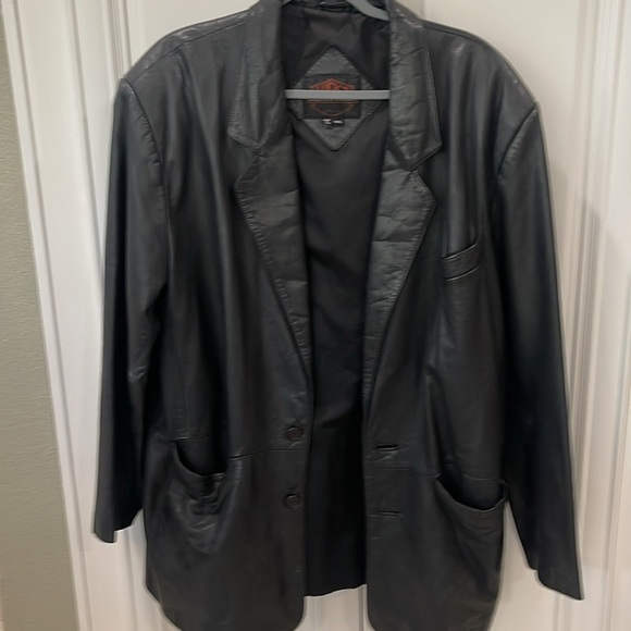 Lucky Leather Co Men's Black Jacket size XXL - Picture 9 of 15